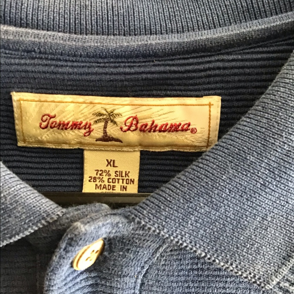 EUC TOMMY BAHAMA BUTTON DOWN SHIRT SIZE XL - Picture 7 of 7